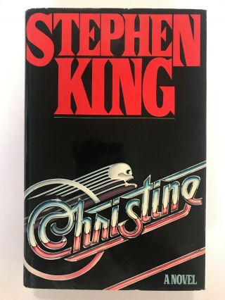 Rare Christine By Stephen King - 1983 Viking 1st Edition/1st Print Hc/dj,  Vg