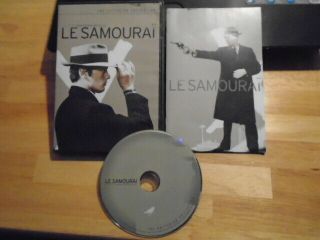Rare Oop Criterion Le Samourai Dvd Film 1967 French Noir Alain Delon Jp Melville