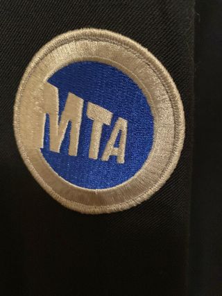 Mta York City Transit Subway Jacket Obsolete Nyc Train Rare Men’s 48 - -