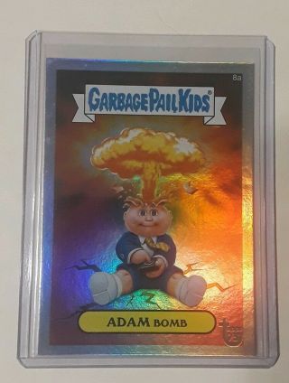 Adam Bomb 2013 Topps 75th Anniversary Foil Card Garbage Pail Kids Rare 86