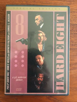 Hard Eight (dvd,  1999,  Paul Thomas Anderson,  Rare Oop)