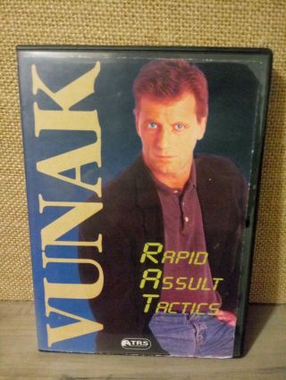 Paul Vunak Rapid Assault Tactics Dvd - Very Rare