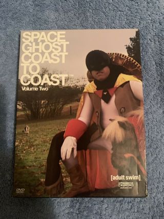 Space Ghost Coast To Coast Vol.  2 Dvd Cartoon Series Season Adult Swim Rare