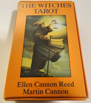 Rare The Witches Tarot Ellen Cannon Reed & Martin Reed Open Box