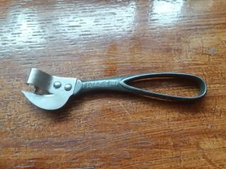 Antique Cast Iron Never Slip Can Opener May 17 1892 Exqusite