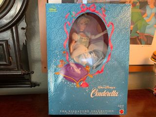 Vintage Mattel 19660 Walt Disney Cinderella Barbie Doll 4th In Series Rare