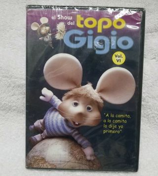 El Show Topo Gigio - Vol.  6 Vi (dvd,  2006) Volume Six Htf Rare