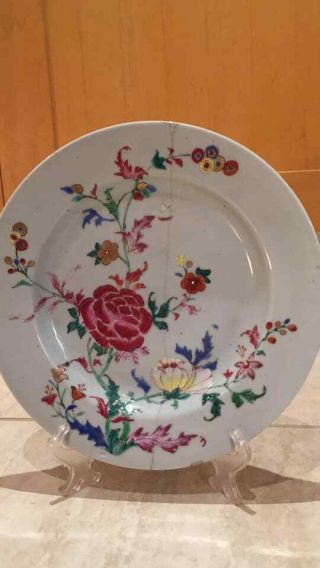 Chinese porcelain 18th century Qianlong plate 2