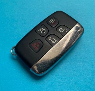 Oem 2011 - 2016 Land Rover Lr4 Smart Key Remote 5 Button Kobjtf10a Chrome Rare