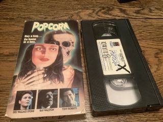 Popcorn (vhs,  1991) Rare Horror Gore Fun Ray Watson Us