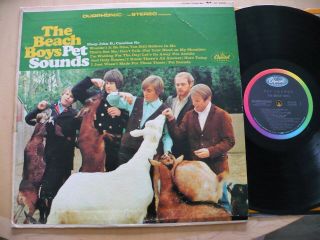 The Beach Boys - Pet Sounds Rare 1966 Capitol Dt2458 Duophonic Stereo Ex