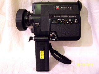 Canon 514 Xl - S Canosound,  Rare Vintage 8 Sound Film Movie Camera.  C.  1980