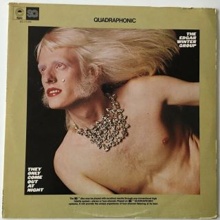 The Edgar Winter Group They Only Come Out At Night Quadraphonic Sq Quad Lp Rare