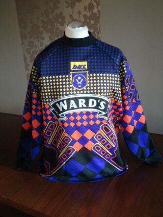 Sheffield United 1995 Avec Goalkeeper Shirt Large Adults Rare Vintage