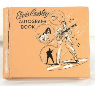 Elvis Presley 1956 Enterprise Autograph Book Rare
