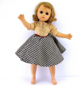 Vintage 1950s Madame Alexander Lissy Doll 11.  5 " Hard Plastic Beauty
