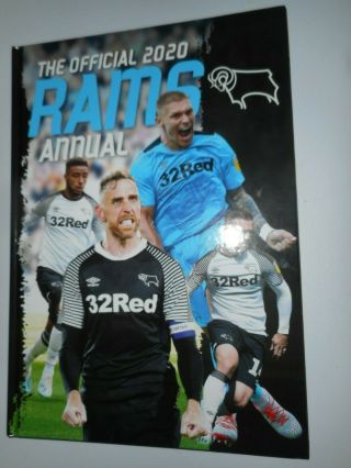 Derby County : The Official Rams Annual 2020 Very Rare Richard Keogh Issue