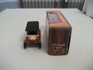 Model Of Yesteryear,  Y - 1 - 2 Ford Model T - Issue 9,  Rare Black Textured Roof 2