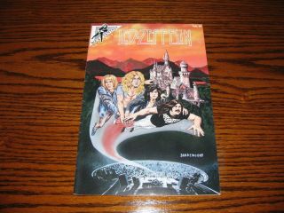 Led Zeppelin - Rock Fantasy Comic Book Rare
