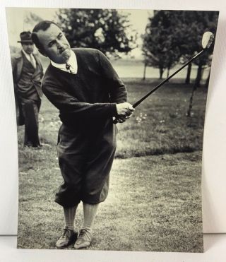 Rare Gene Sarazen Augusta Masters Historic Vintage 8x10 Usga Golf Photo