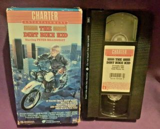 The Dirt Bike Kid Vhs 1993 Rare Charter Release Family Kids