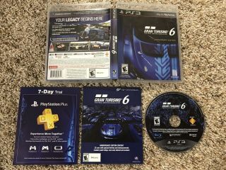 Gran Turismo 6 Anniversary Edition - Ps3,  Playstation 3,  Complete,  Rare