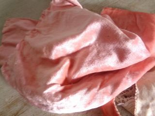 Lucious Edwardian Pink Blush Silk Velvet Fragment From An Edwardian Gown