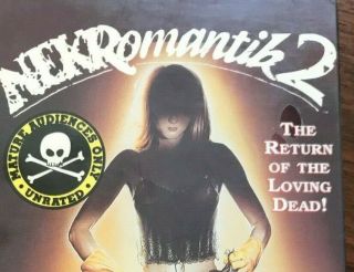Rare Horror Oop Nekromatic 2 Vhs Cult Mondo Film Threat Video Gore Uncut 1992