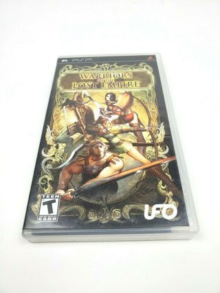 Warriors Of The Lost Empire - Sony Psp Playstation Portable Rare Complete