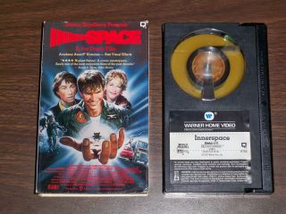 Innerspace - Beta Rare - 1987 Dennis Quaid Martin Short - Sci - Fi - Warner