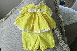 Vintage Tagged Dress Outfit For 1960s Alexander 22” Pussy - Cat Baby Doll