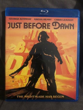 Just Before Dawn Blu - Ray Code Red Cult 80 