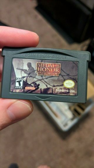 Medal of Honor: Infiltrator (Nintendo Game Boy Advance,  2003) (Extremely Rare) 2