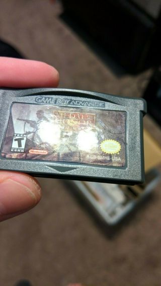 Medal of Honor: Infiltrator (Nintendo Game Boy Advance,  2003) (Extremely Rare) 3