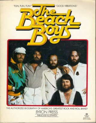 The Beach Boys The Authorized Biography Rare Large Paperback Book From 1979