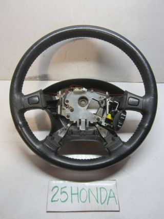 1992 - 1995 Honda Civic Ex Leather Steering Wheel Eg Eg1 Eg2 Rare Oem Jdm