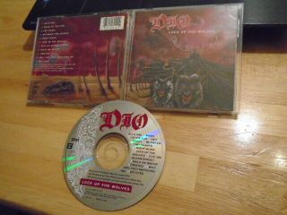 Rare Oop U.  S.  Press Dio Cd Lock Up The Wolves Metal Black Sabbath Heaven & Hell