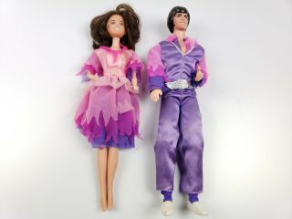 Vintage Mattel Donny And Marie Osmond Dolls Marked 1968