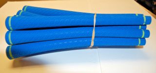 Nike Golf Pride Z - Grip Blue/Lime Green Standard.  600 Rd 7 Pack RARE 2