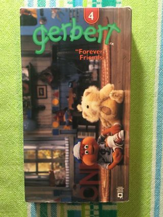 Gerbert In " Forever Friends " (vhs) Andy Holmes Christian Kids Video Rare Tape