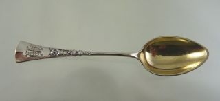 Unknown Plain & Scroll Demitasse Spoon By Bruckmann & Sohne ??