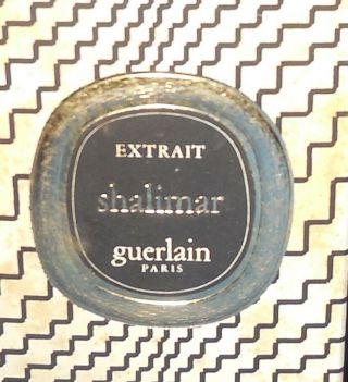Rare Shalimar Extraint by Guerlain,  Paris - Package Inside Velveteen Box 3