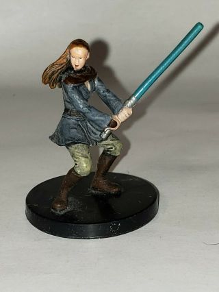 Jaina Solo 54 Champions Of The Force Star Wars Miniatures Very Rare