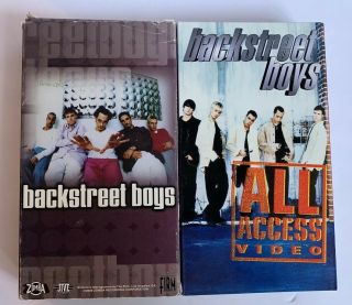 Rare Backstreet Boys For The Fans All Access Vhs,  2001 Bsb Concert