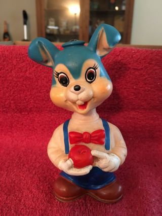 Old Vintage Japan Alps Wind Up Toy Mouse? Rat? Rabbit? Bear? Rare