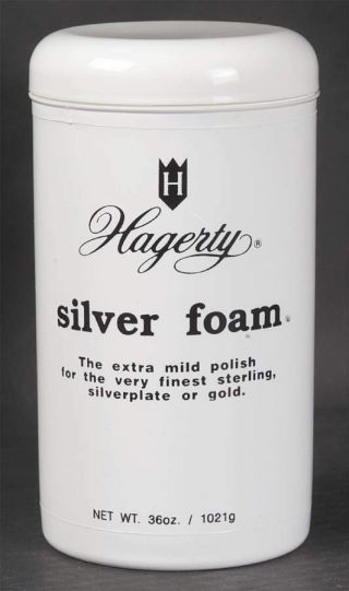 Hagerty Silverware Care 36 Oz.  Silver Foam Mild Polish Apply And Rinse 10926706