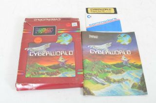 Cyberworld Paranoia Complex Commodore 64 C64 S.  A.  Moore Rare Game Disk 1 Only