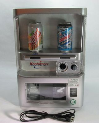 Koolatron Ec - 23 Mini Vending Coin - Op Beer Soda Pop Can Cooler Man Cave Rare