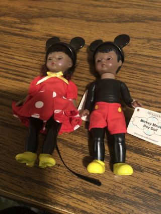 Vintage Mcdonalds Madame Alexander Mickey & Minnie Dolls