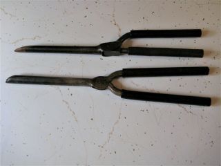 Two Antique Crimper Curling Irons Vintage Hair Curlers
